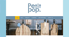 Desktop Screenshot of petitpop.com