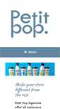 Mobile Screenshot of petitpop.com